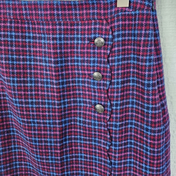 Talbots Wool Scalloped Skirt - Picture 2 of 5